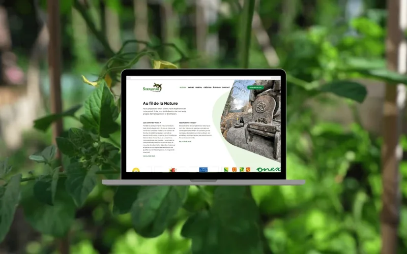 Um site institucional para a paisagista Soranature